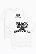 Black Girls Are Essential™ Signature Tee / White